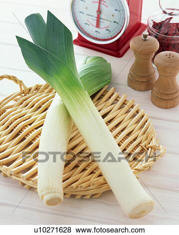 Stock Photo - Leek. Fotosearch