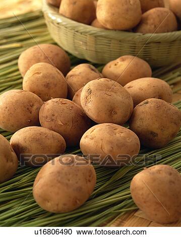 Stock Image - Potatoes. Fotosearch