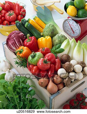 Uncooked vegetable View Large Photo Image Stock Photo - Uncooked vegetable. Fotosearch