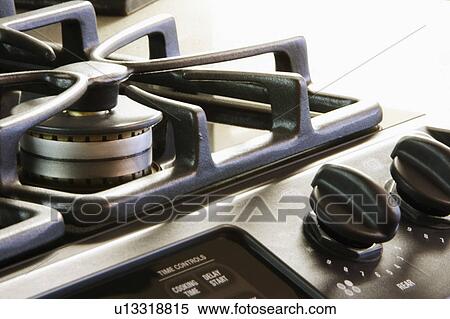 Gas Stovetop Detail View Large Photo Image Stock Photography - Gas Stovetop Detail. Fotosearch