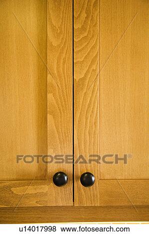 Stock Photo - Kitchen Cabinet Detail. Fotosearch
