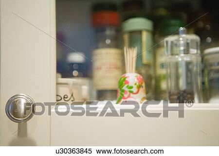 Spice Cabinet View Large Photo Image Stock Photography - Spice Cabinet. Fotosearch