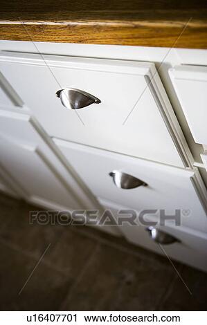 White Cabinet Drawers View Large Photo Image Stock Image - White Cabinet Drawers. Fotosearch
