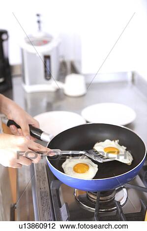 Stock Image - Fried egg. Fotosearch