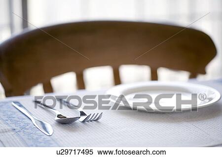 Stock Photography - Place setting. Fotosearch
