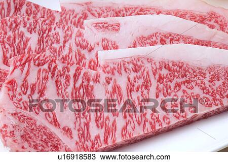 Stock Image - Japanese beef. Fotosearch