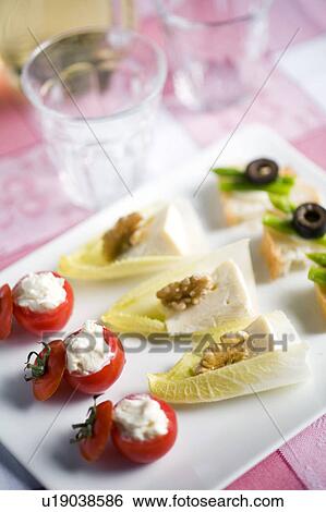 Stock Photograph - Appetizers. Fotosearch