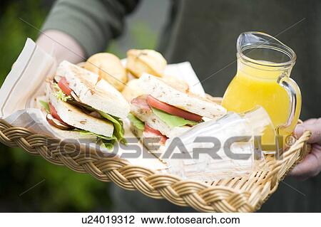 Stock Image - BLT sandwich. Fotosearch