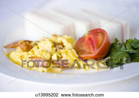 Stock Image - Ham sandwich. Fotosearch