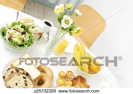 Image of a dining table View Large Photo Image Stock Photo - Image of a dining table. Fotosearch