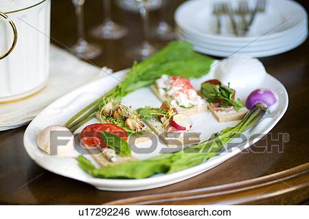 Open sandwich View Large Photo Image Stock Photograph - Open sandwich. Fotosearch