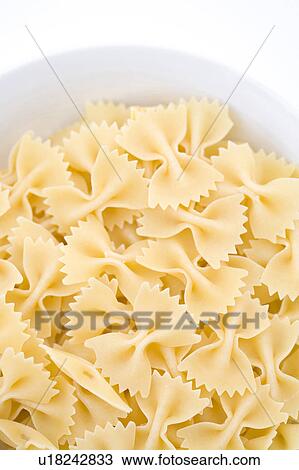 Stock Image - Pasta in a bowl. Fotosearch