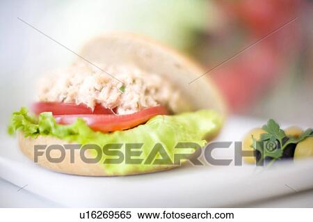 Tuna salad sandwich View Large Photo Image Stock Photography - Tuna salad sandwich. Fotosearch
