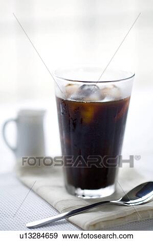 Stock Photo - Iced coffee. Fotosearch
