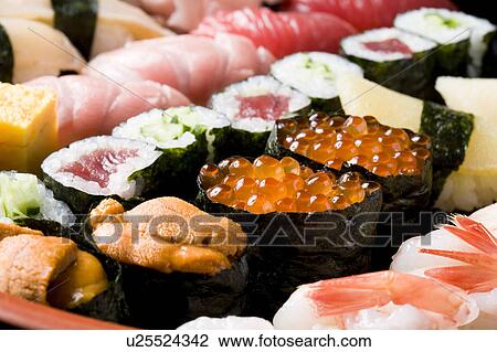 Sushi View Large Photo Image Stock Image - Sushi. Fotosearch