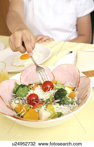 Salad and a fork View Large Photo Image Stock Image - Salad and a fork. Fotosearch