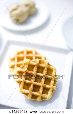 Waffle View Large Photo Image Stock Photo - Waffle. Fotosearch