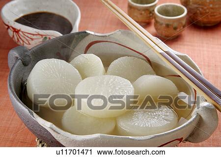 Boiled Daikon Radish View Large Photo Image Stock Image - Boiled Daikon Radish. Fotosearch