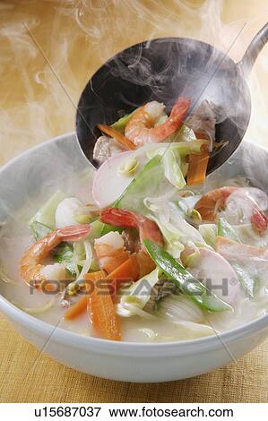 Stock Photo - Chanpon noodles. Fotosearch