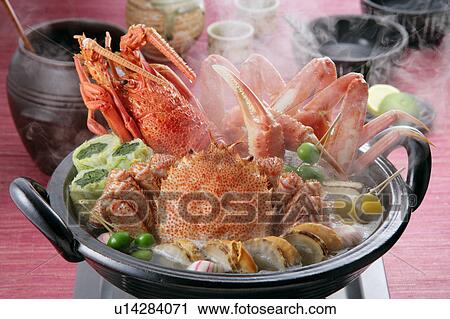 Stock Image - Hot Pot Dish. Fotosearch