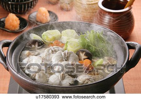 Stock Image - Hot Pot Dish. Fotosearch