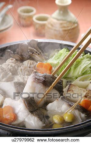 Stock Image - Hot Pot Dish. Fotosearch