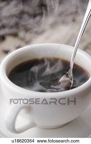 Picture - A cup of coffee. Fotosearch