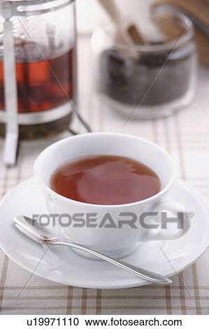 Stock Image - A cup of tea. Fotosearch