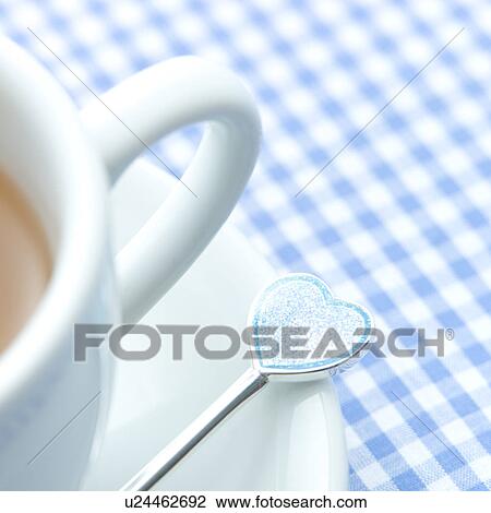 Coffee cup and teaspoon View Large Photo Image Stock Image - Coffee cup and teaspoon. Fotosearch
