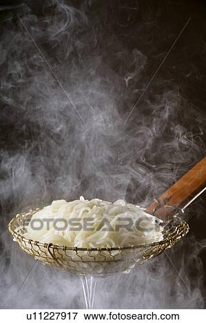 Stock Photo - Boiled noodles. Fotosearch