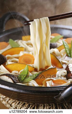 Japanese Wheat Noodles View Large Photo Image Picture - Japanese Wheat Noodles. Fotosearch
