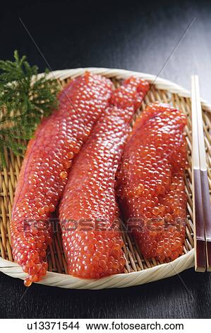 Picture - Salmon roe. Fotosearch
