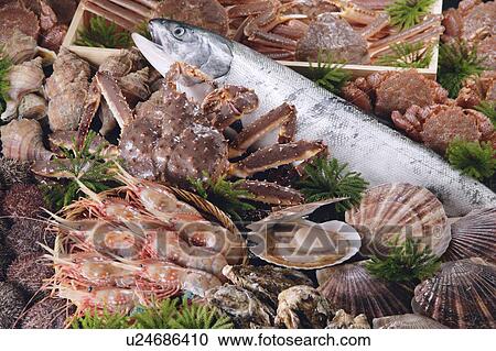 Stock Image - Seafood. Fotosearch