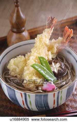 Stock Photography - Tempura Soba. Fotosearch