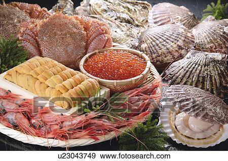 Seafood View Large Photo Image Stock Photo - Seafood. Fotosearch