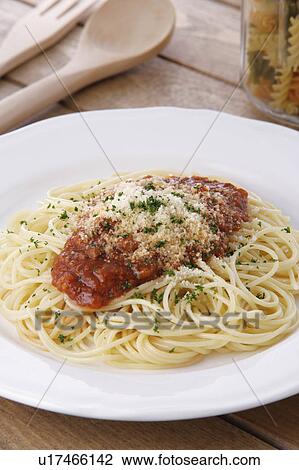 Spaghetti Bolognaise View Large Photo Image Stock Image - Spaghetti Bolognaise. Fotosearch