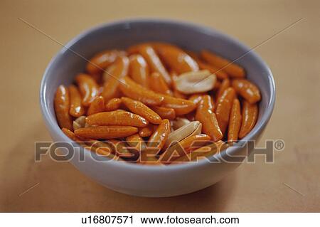 Rice crackers in a bowl View Large Photo Image Stock Image - Rice crackers in a bowl. Fotosearch