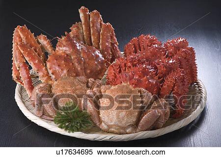 Stock Photography - Boiled crabs. Fotosearch