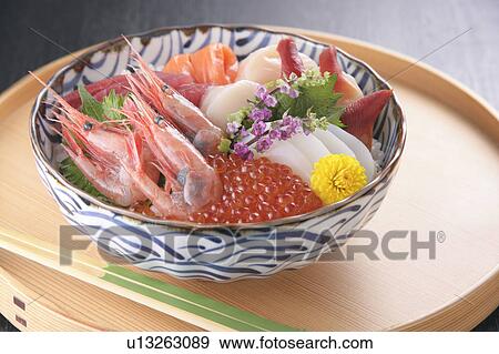 Seafood in bowl View Large Photo Image Stock Photo - Seafood in bowl. Fotosearch