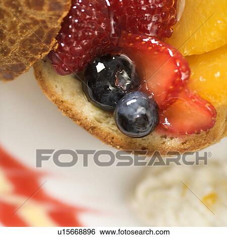 Close up of fresh fruit stuffed brioche. View Large Photo Image Stock Photograph - Close up of fresh fruit stuffed brioche.. Fotosearch