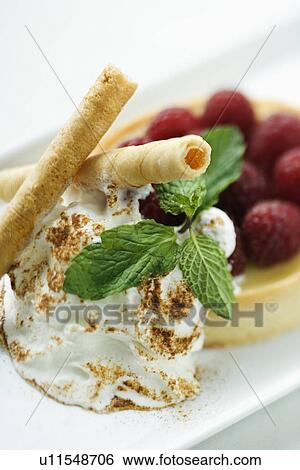 Still life of gourmet dessert with professional presentation. View Large Photo Image Stock Photograph - Still life of gourmet dessert with professional presentation.. Fotosearch