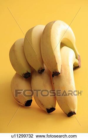 Stock Image - Bunch of bananas. Fotosearch