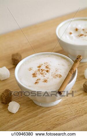 Stock Image - Café au lait. Fotosearch