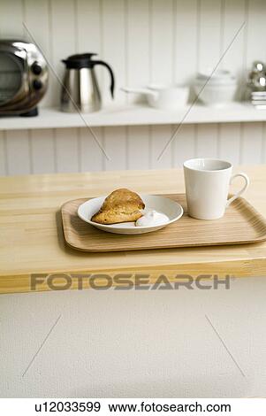 Stock Photo - Coffee and cake. Fotosearch