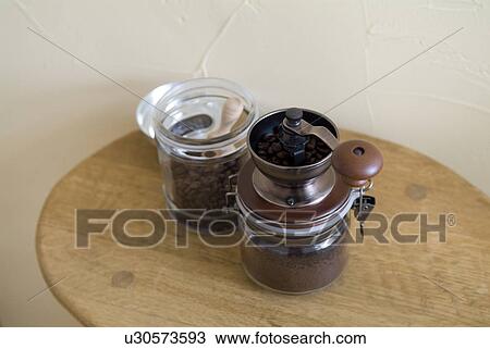 Coffee Grinder View Large Photo Image Stock Image - Coffee Grinder. Fotosearch