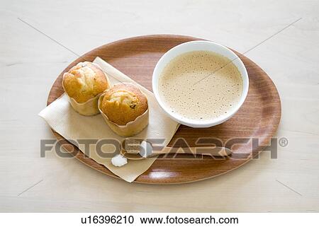 Cupcakes and coffee View Large Photo Image Stock Image - Cupcakes and coffee. Fotosearch