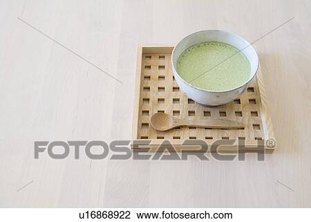 Stock Image - Green Tea. Fotosearch