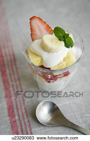 Stock Image - Trifle. Fotosearch