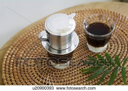 Stock Image - Vietnamese Coffee. Fotosearch
