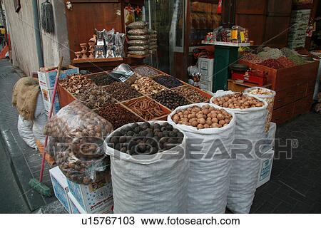 Stock Image - dubai, commerce, trade, poeple, arabic, spicies, spicy. Fotosearch